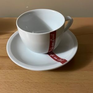 Rosenthal White Set of 1 Cup and 2 Plates “Cafe au lait”